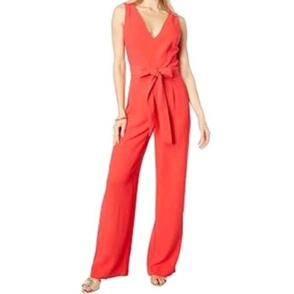 LILLY PULITZER Jannah Jumpsuit  Size 12 Belt Not Included - Picture 1 of 9